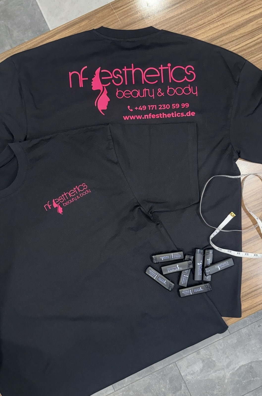Bedrucktes Shirt für nf aesthetics